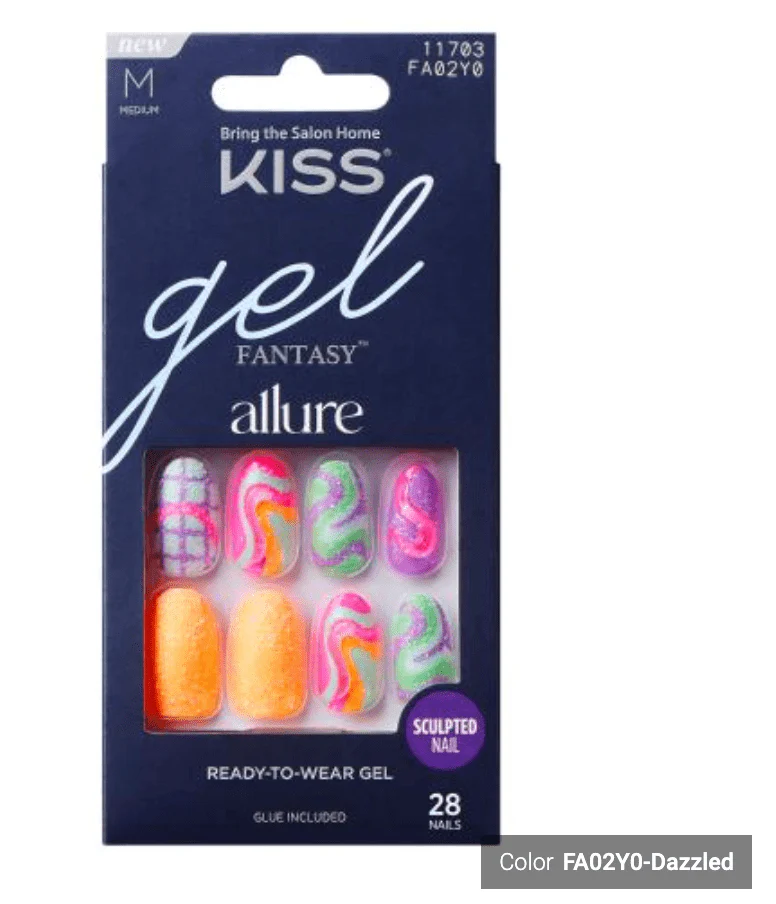 KISS Gel Fantasy False Nails Kit - FA Series - Image 12