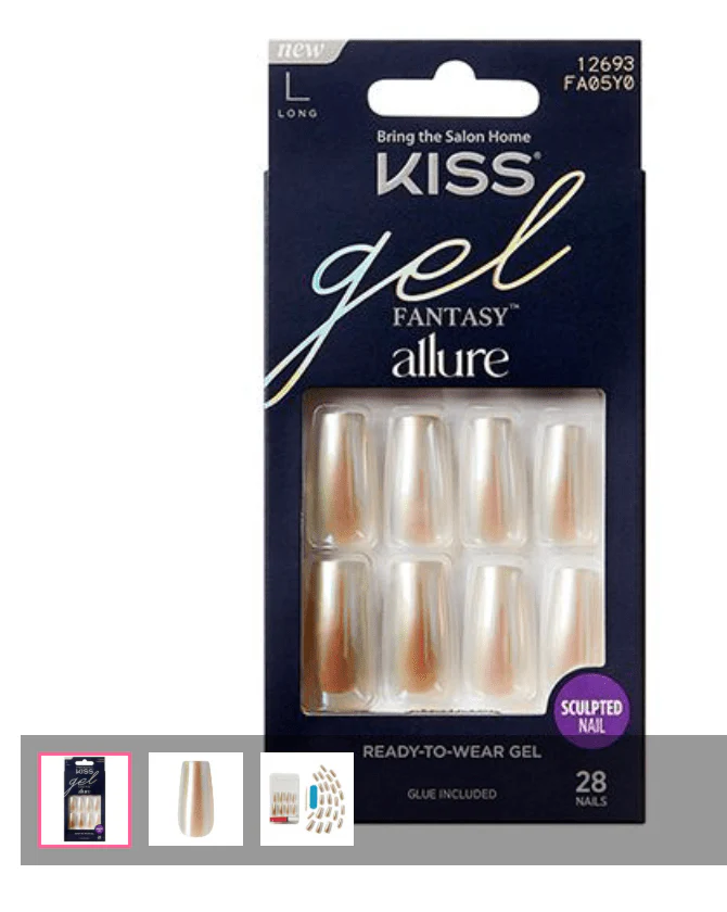 KISS Gel Fantasy False Nails Kit - FA Series - Image 15