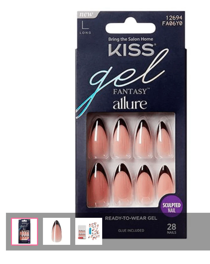 KISS Gel Fantasy False Nails Kit - FA Series - Image 16