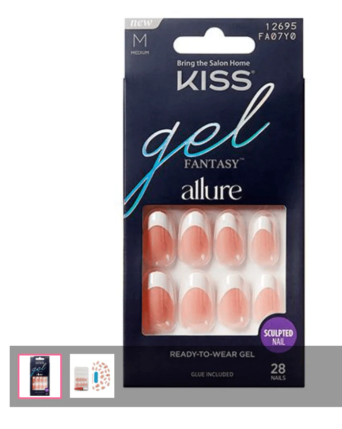 KISS Gel Fantasy False Nails Kit - FA Series - Image 17