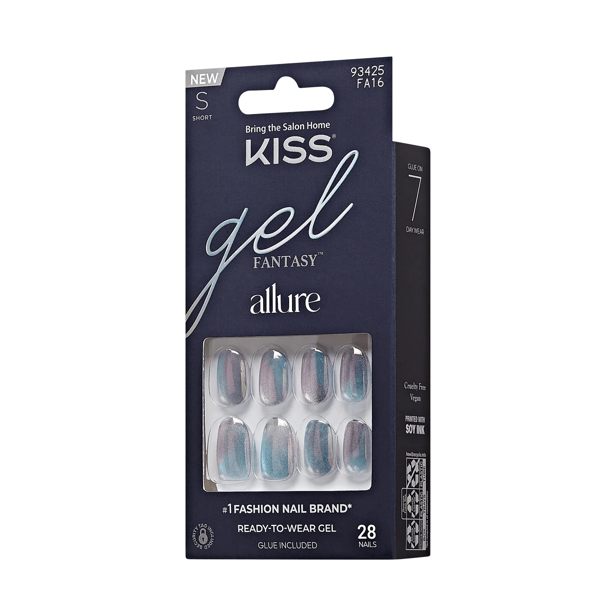 KISS Gel Fantasy False Nails Kit - FA Series - Image 7