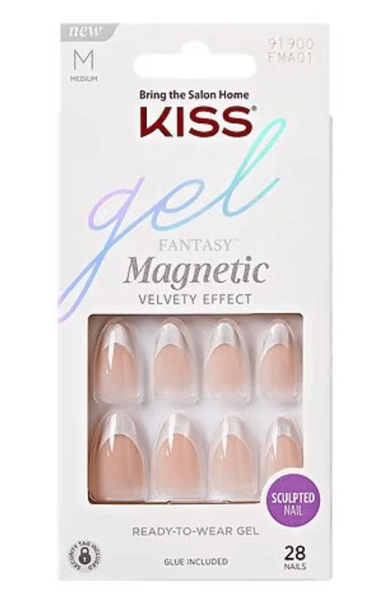 KISS Gel Fantasy Magnetic Press-On Nails β Gloss Finish - Image 3