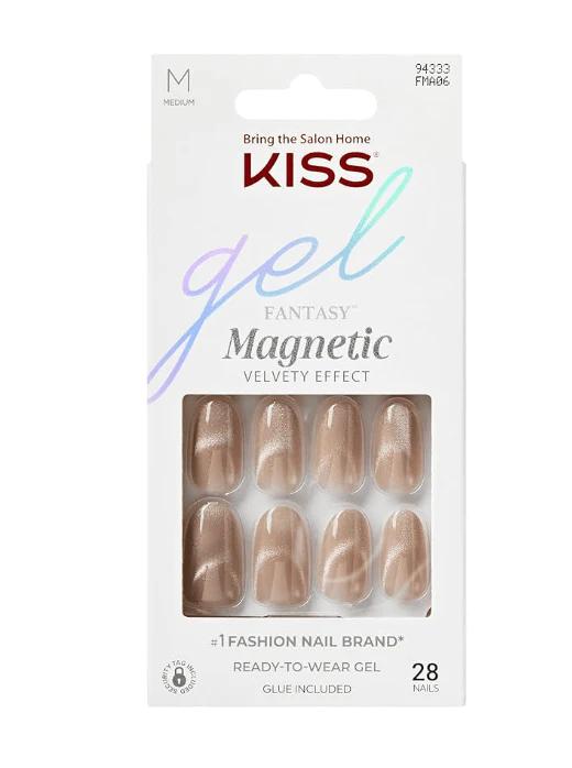 KISS Gel Fantasy Magnetic Press-On Nails β Gloss Finish - Image 6