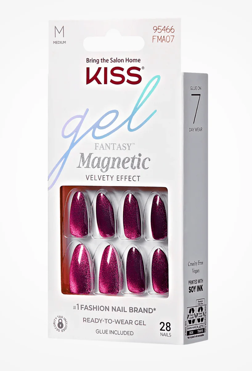 KISS Gel Fantasy Magnetic Press-On Nails β Gloss Finish - Image 7