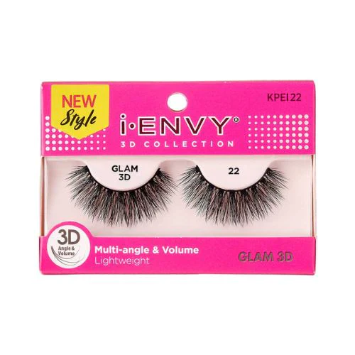 Kiss i-Envy 3D Collection Eyelashes – Glam & Natural - Image 2