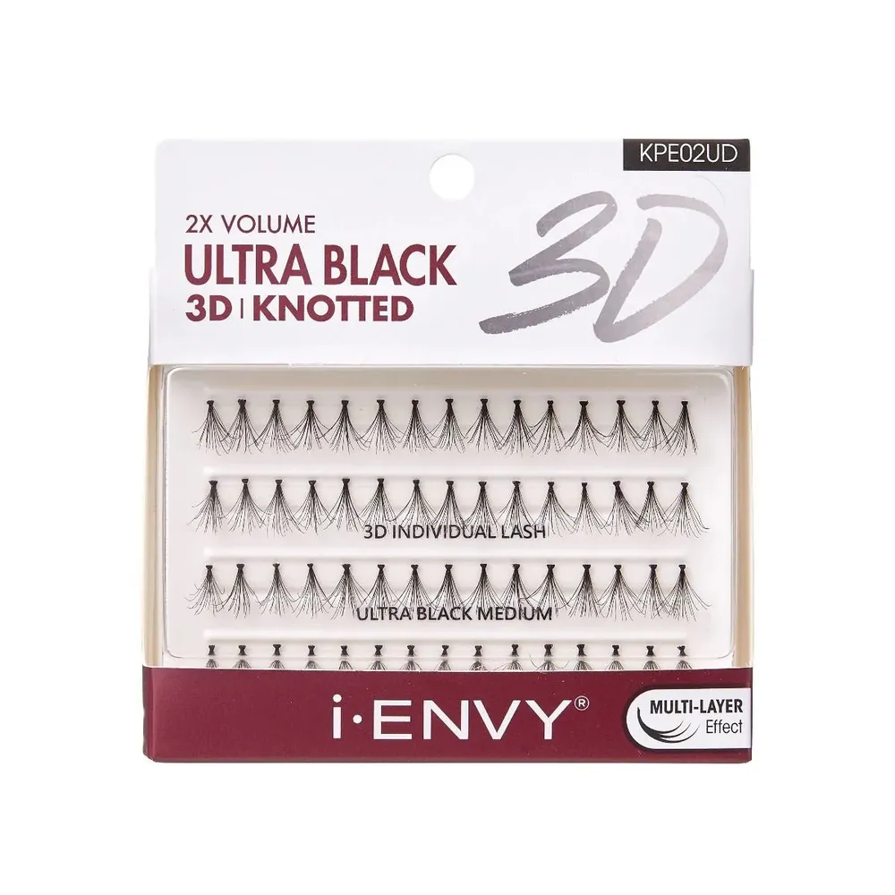 Kiss i-ENVY Individual False Eyelashes β Medium & Long - Image 2