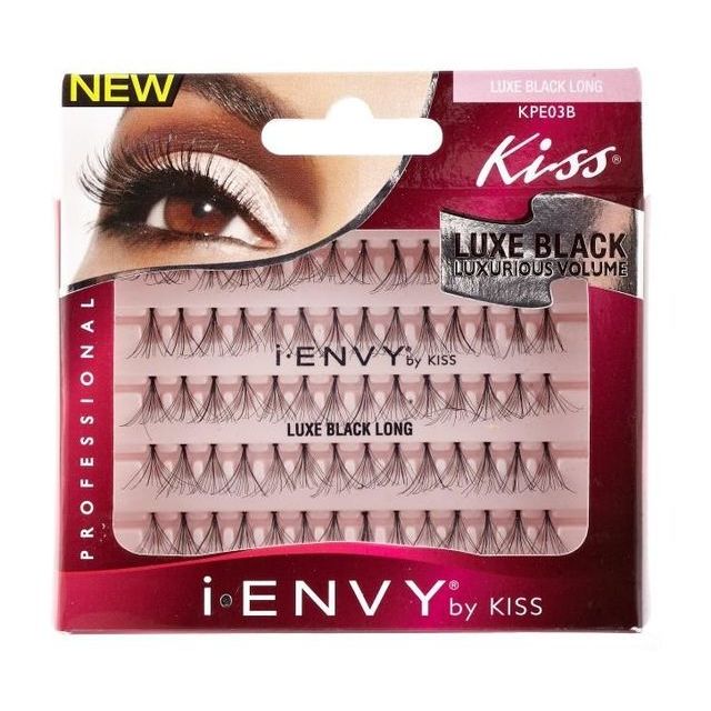KISS i-Envy Luxe Black Flare Individual Lashes – 70pc - Image 4