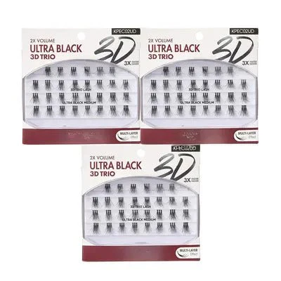 KISS i-Envy Ultra Black Flare Individual Lashes – 70pc - Image 2