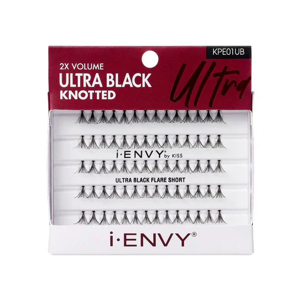KISS i-Envy Ultra Black Flare Individual Lashes – 70pc - Image 3