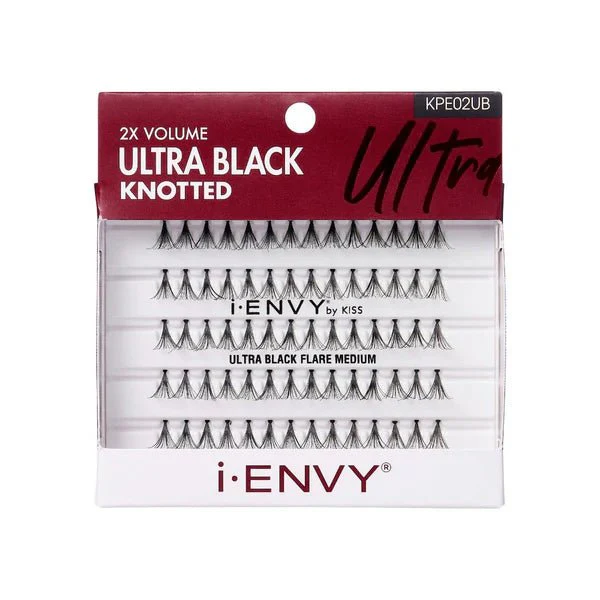 KISS i-Envy Ultra Black Flare Individual Lashes – 70pc - Image 4