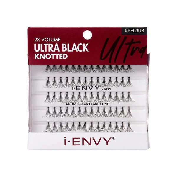 KISS i-Envy Ultra Black Flare Individual Lashes – 70pc - Image 5