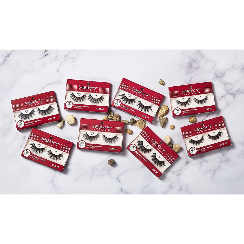 KISS iEnvy 3D Collection Chic Eyelashes - Image 2