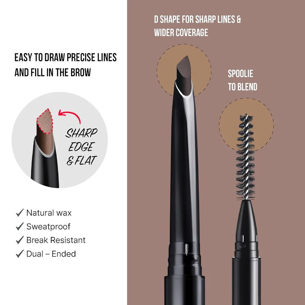KISS Line & Fill Brow Pencil – 0.26g - Image 6