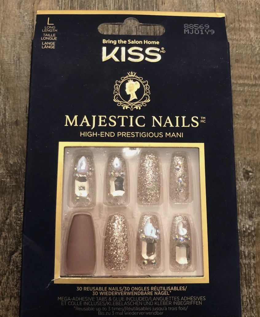 KISS Majestic Press-On Nails – 30 Count - Image 3