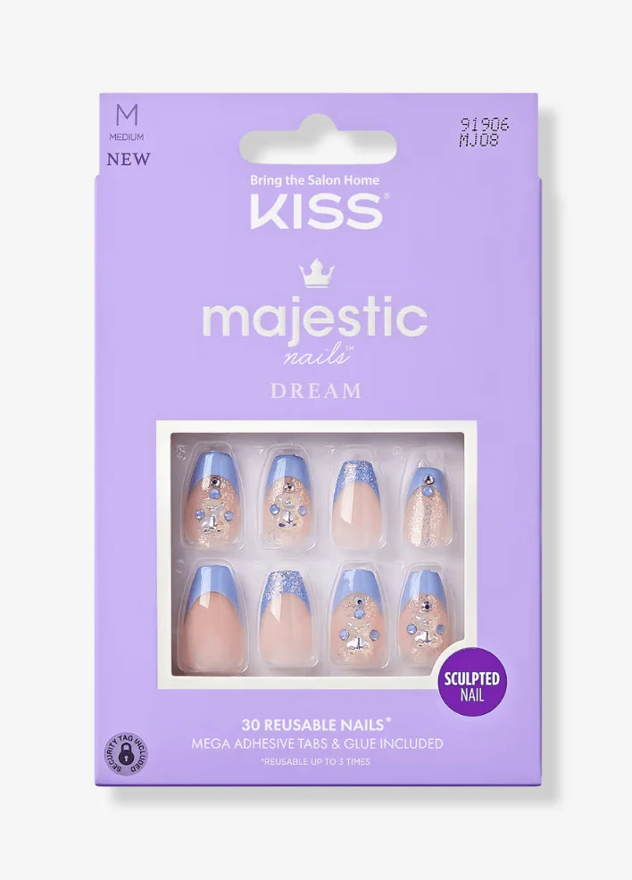 KISS Majestic Press-On Nails – 30 Count - Image 5
