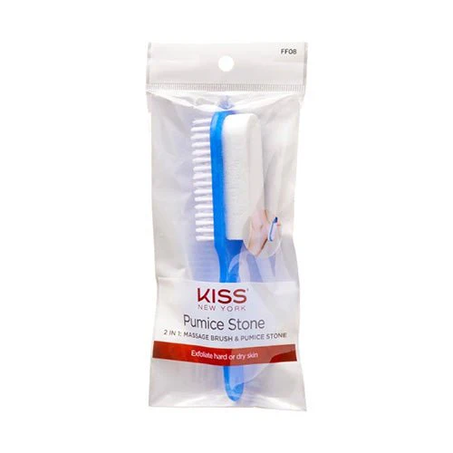 KISS NEW YORK 2-in-1 Pumice Stone & Foot Scrubber