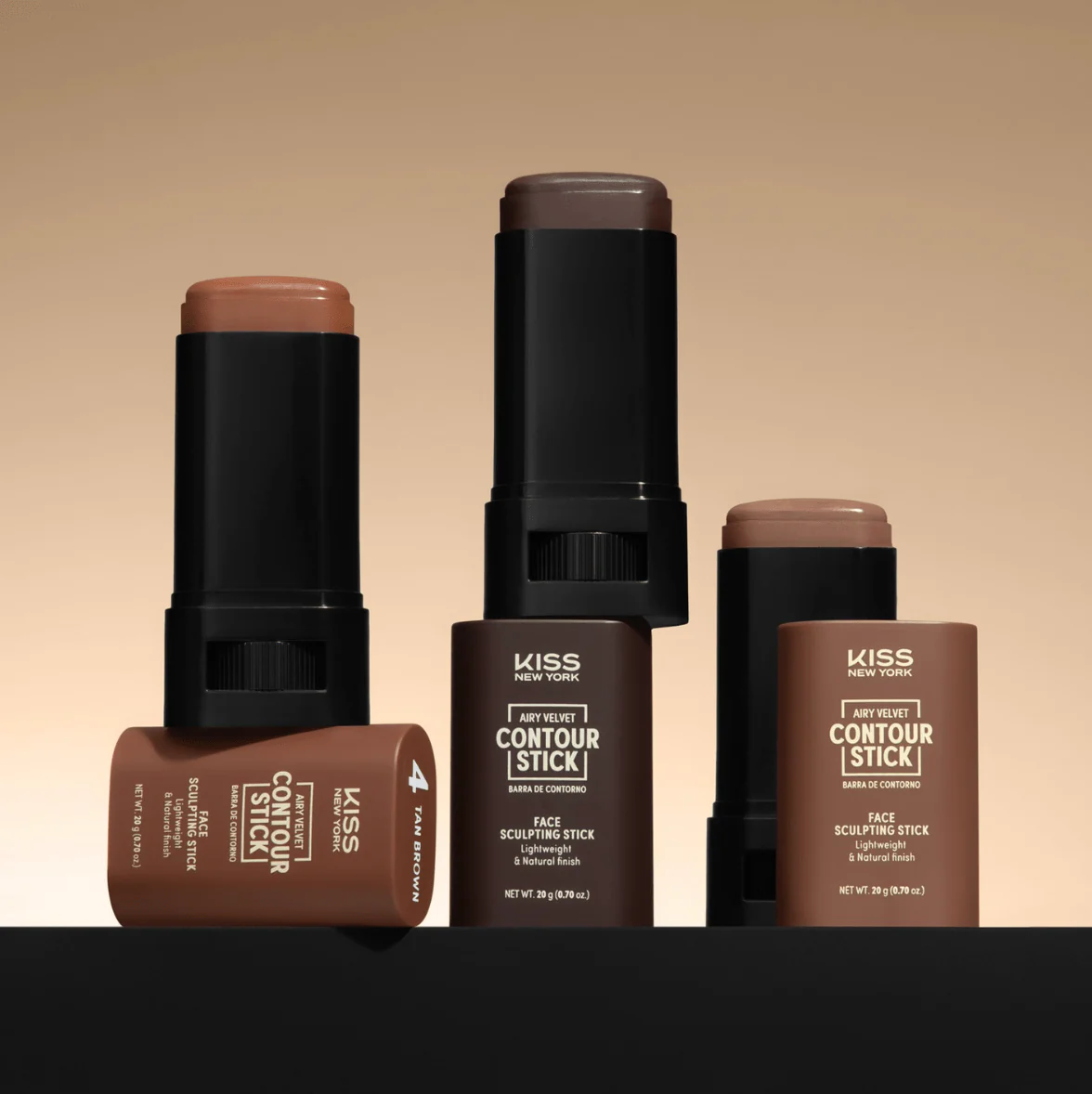 Kiss New York Airy Velvet Contour Stick โ 20g