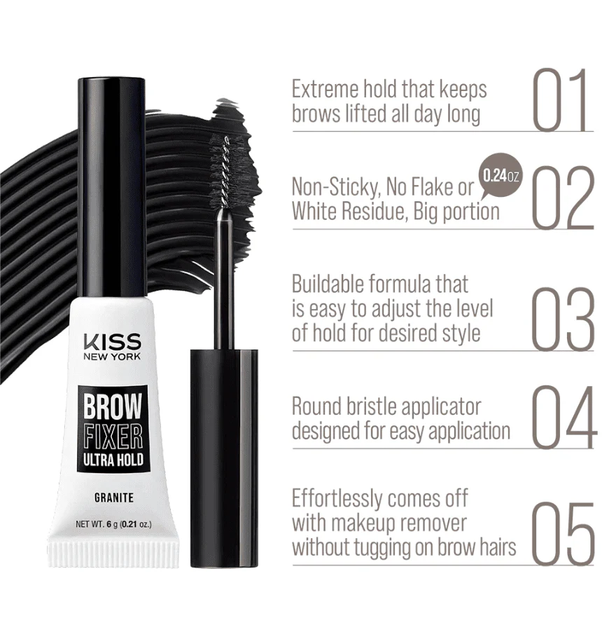 Kiss New York Brow Fixer Extreme Hold โ 6g - Image 2