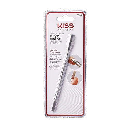 KISS NEW YORK Cuticle Pusher β Dual-Ended, Gentle & Precise