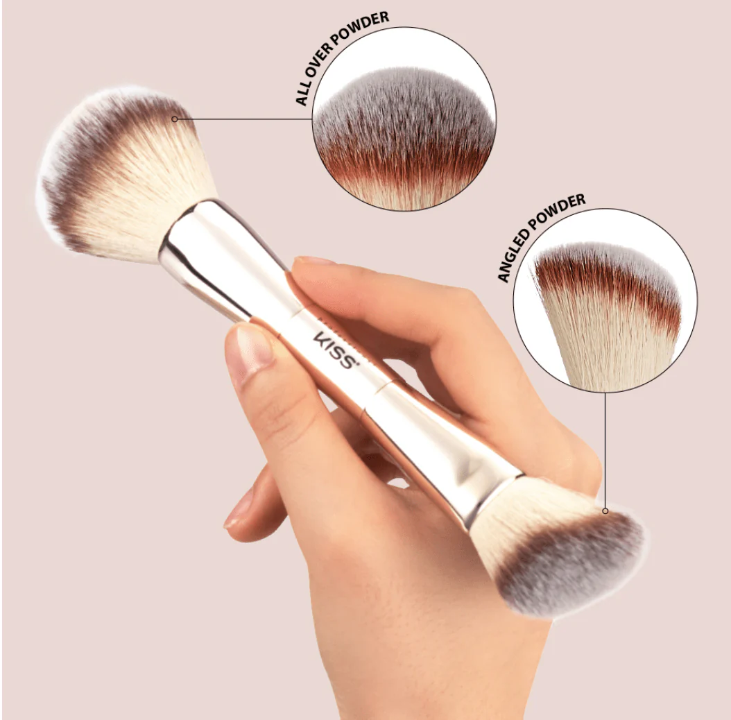 Kiss New York Dual Ended Makeup Brushes - Image 4