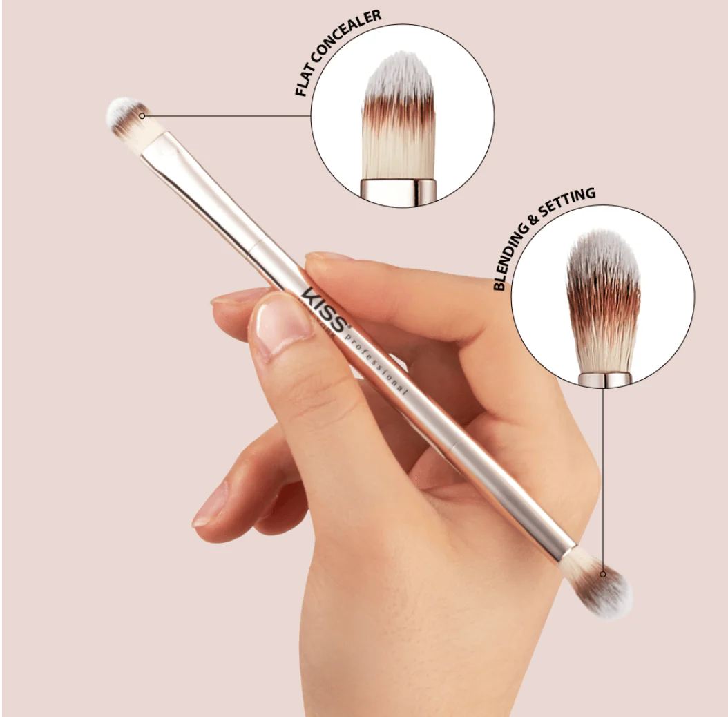 Kiss New York Dual Ended Makeup Brushes - Image 8