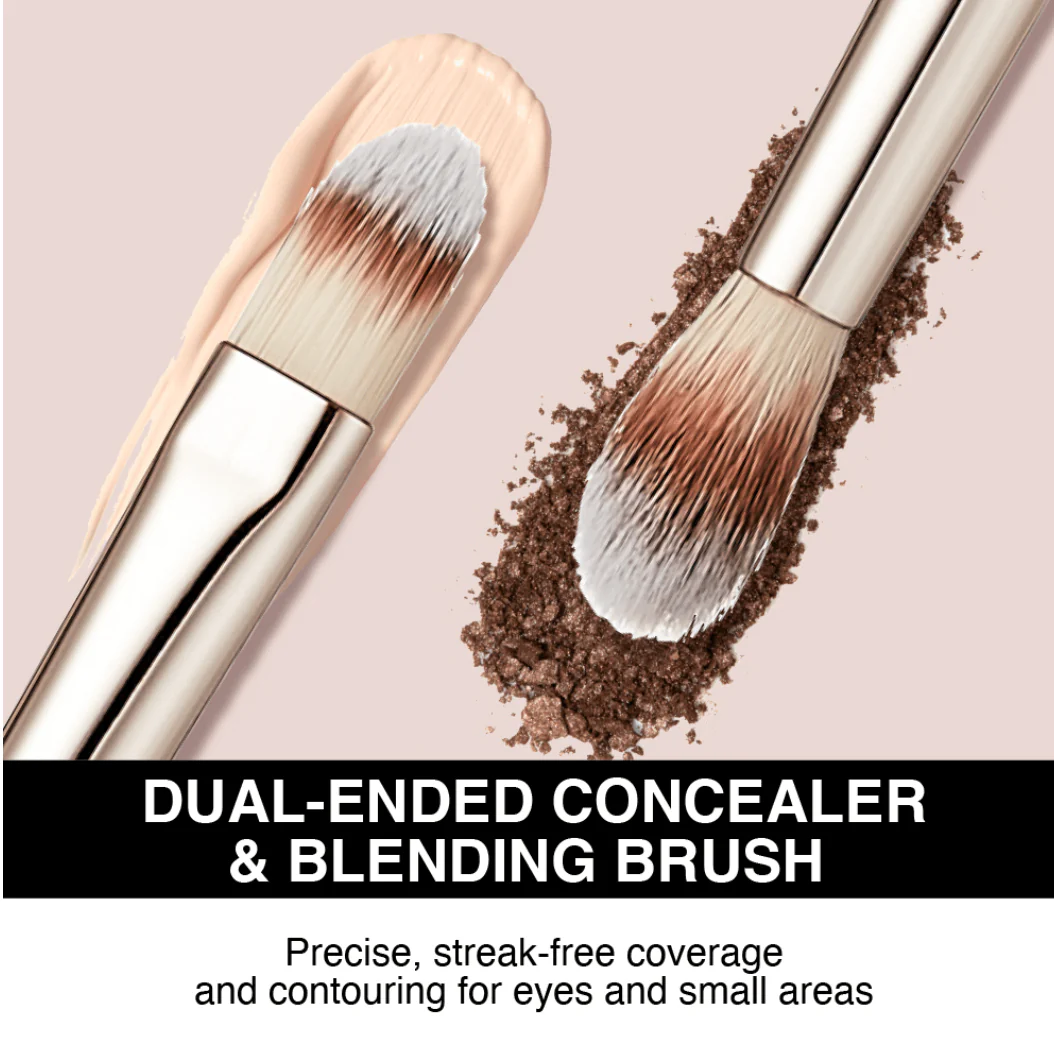 Kiss New York Dual Ended Makeup Brushes - Image 9