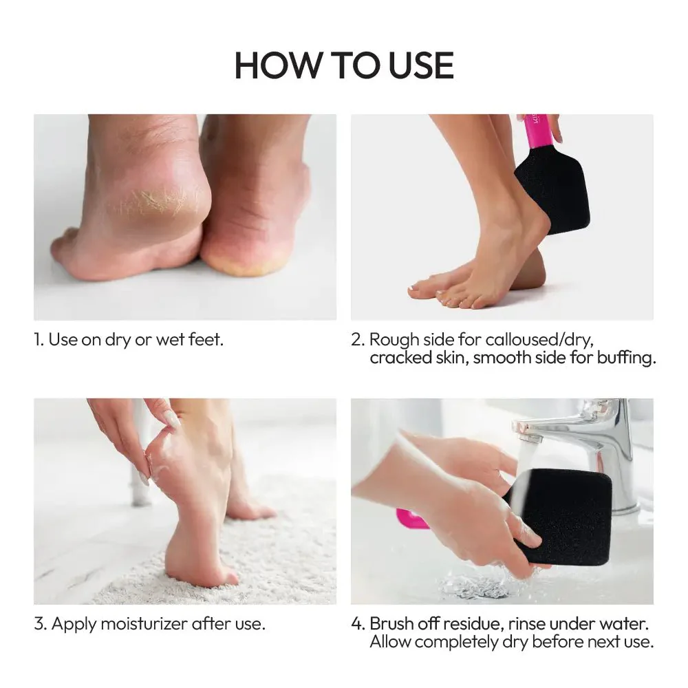 Kiss New York Dual-Sided Foot File – Quickbuff - Image 4
