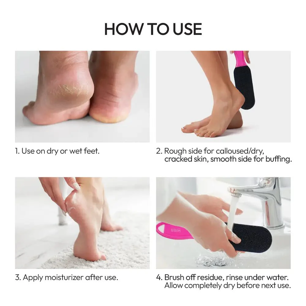 Kiss New York Dual-Sided Foot File ā Ultra & Mega Buff - Image 11