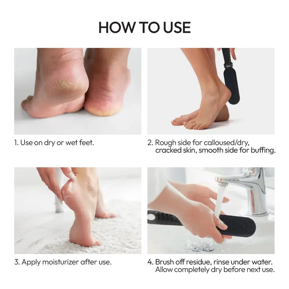Kiss New York Dual-Sided Foot File ā Ultra & Mega Buff - Image 5