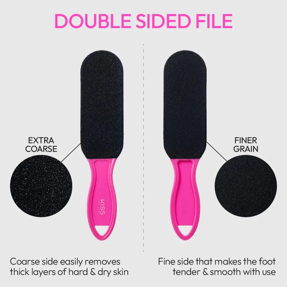 Kiss New York Dual-Sided Foot File ā Ultra & Mega Buff - Image 8