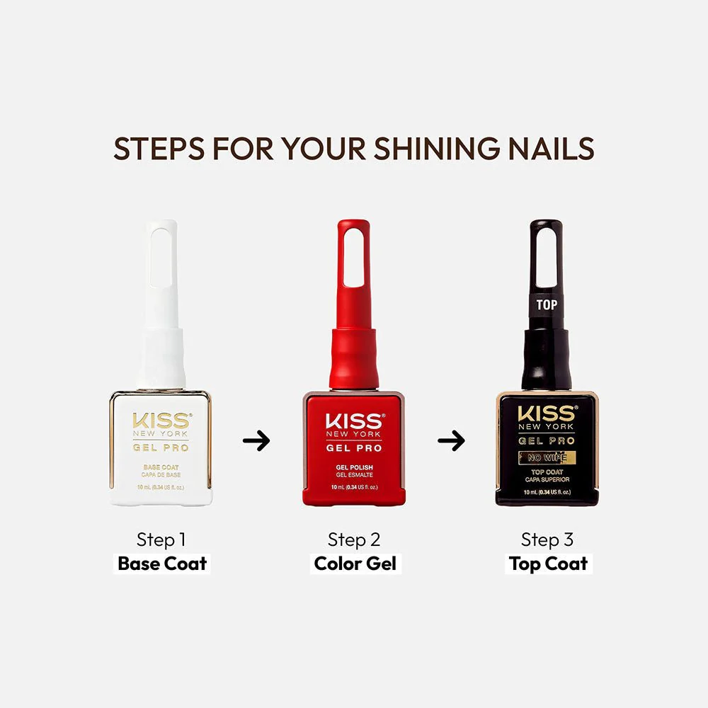KISS NEW YORK Gel Pro Base Coat – Long-Lasting Grip - Image 5