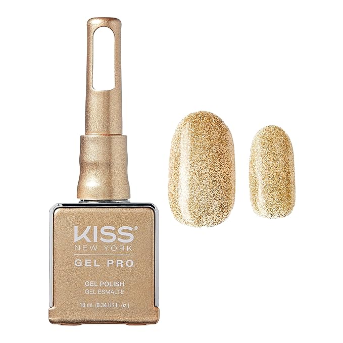 Kiss New York Gel Pro β "Champagne Problems" Gel Nail Polish (10ml)