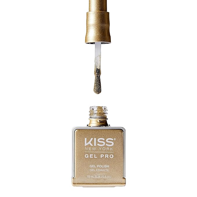 Kiss New York Gel Pro β "Champagne Problems" Gel Nail Polish (10ml) - Image 2