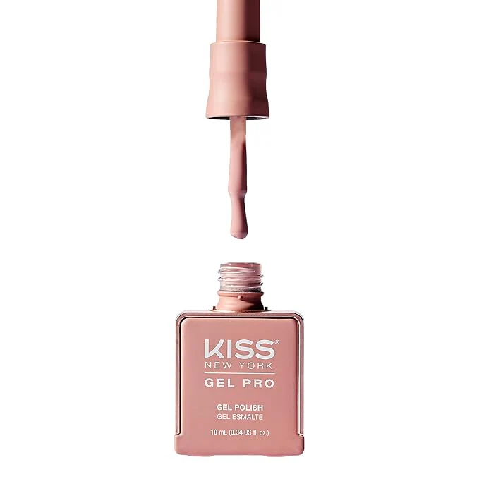 Kiss New York Gel Pro – "Eden Nude" Gel Nail Polish (10ml) - Image 2