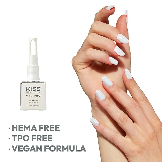 Kiss New York Gel Pro β "Pearl-fect" Gel Nail Polish (10ml) - Image 3