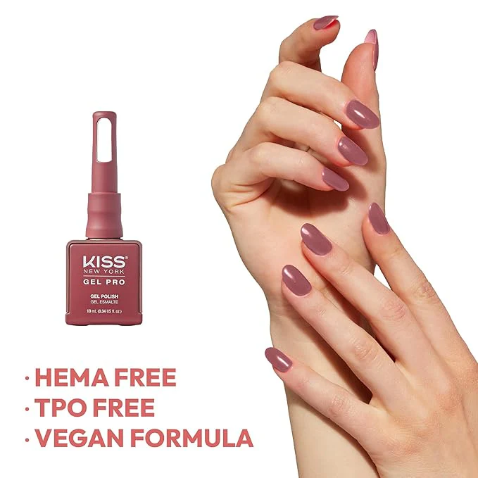 Kiss New York Gel Pro β "Under the Pecan Tree" Gel Nail Polish (10ml) - Image 3