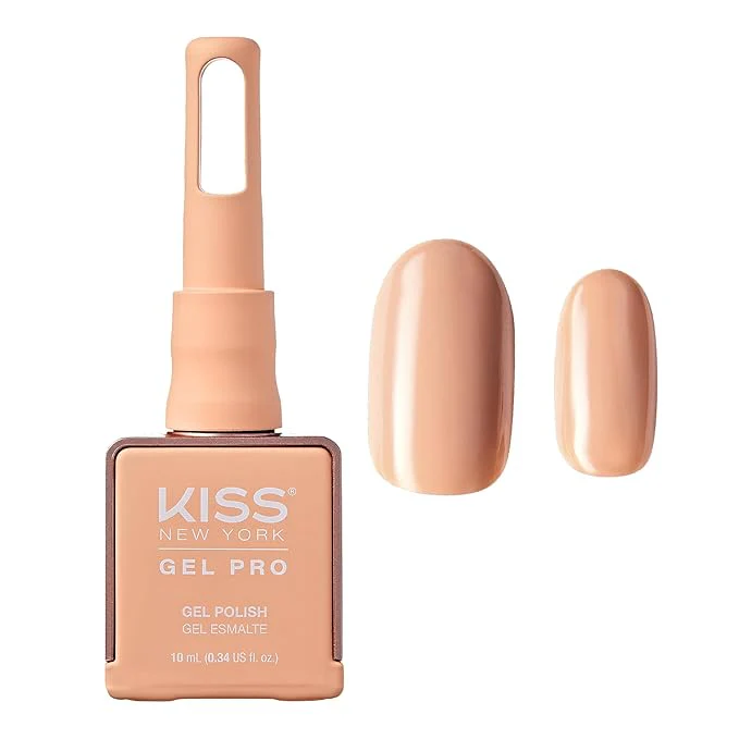 Kiss New York Gel Pro – "Where's My Coffee" Gel Nail Polish (10ml)