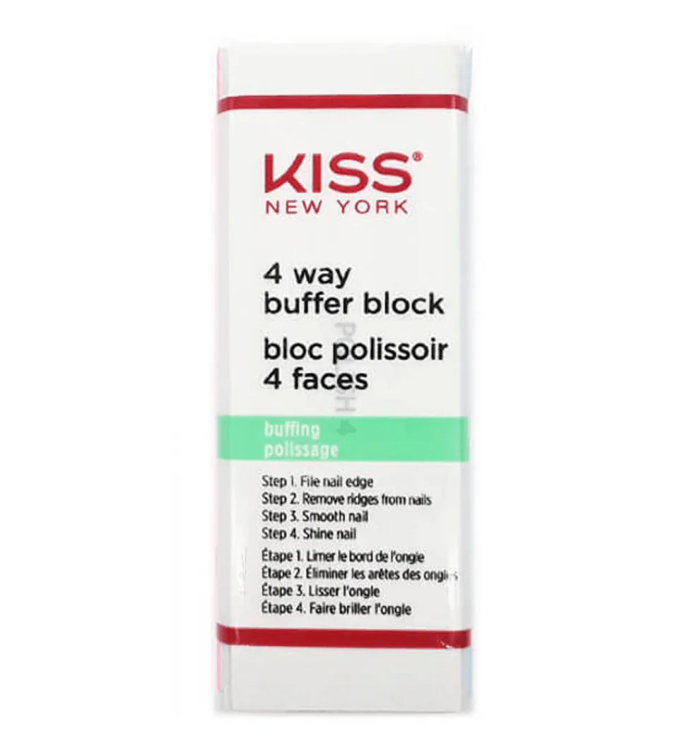 Kiss New York Nail Buffer & Sanding Blocks - 1 Pc - Image 2