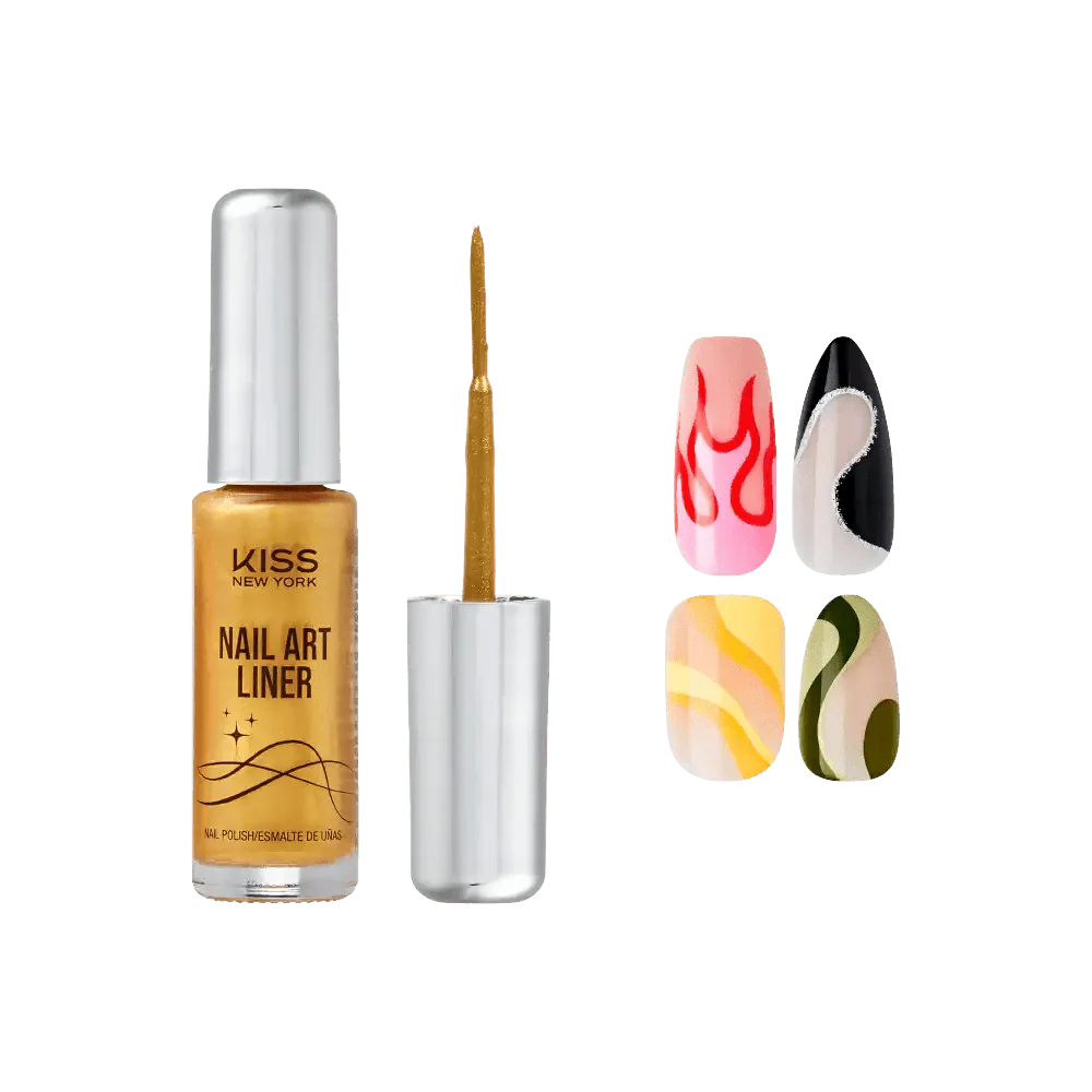Kiss New York Precision Brush Nail Art Liner - Image 13