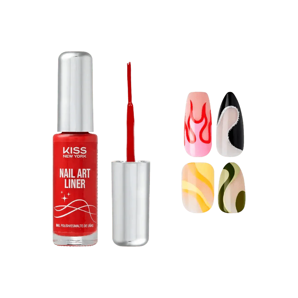 Kiss New York Precision Brush Nail Art Liner - Image 17