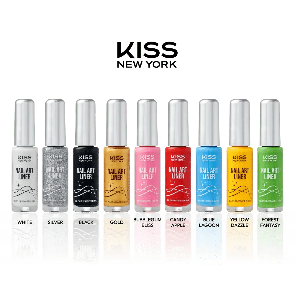 Kiss New York Precision Brush Nail Art Liner - Image 2
