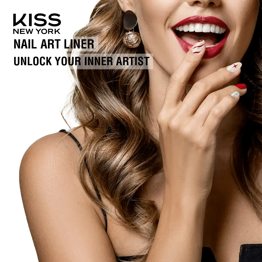 Kiss New York Precision Brush Nail Art Liner - Image 3
