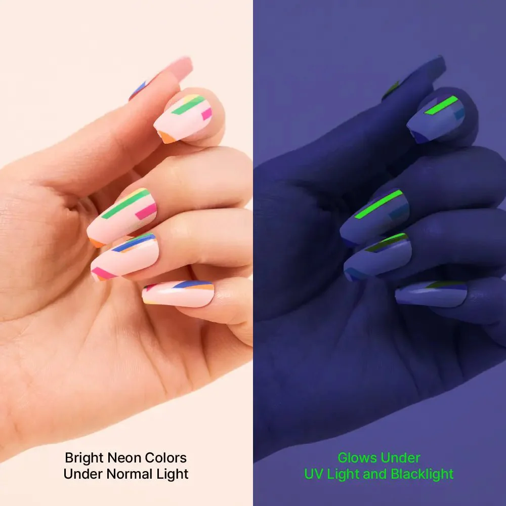 Kiss New York Precision Brush Neon Nail Art Liner - Image 13