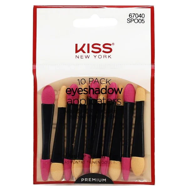 Kiss New York Premium Eyeshadow Applicators – 10 Pack