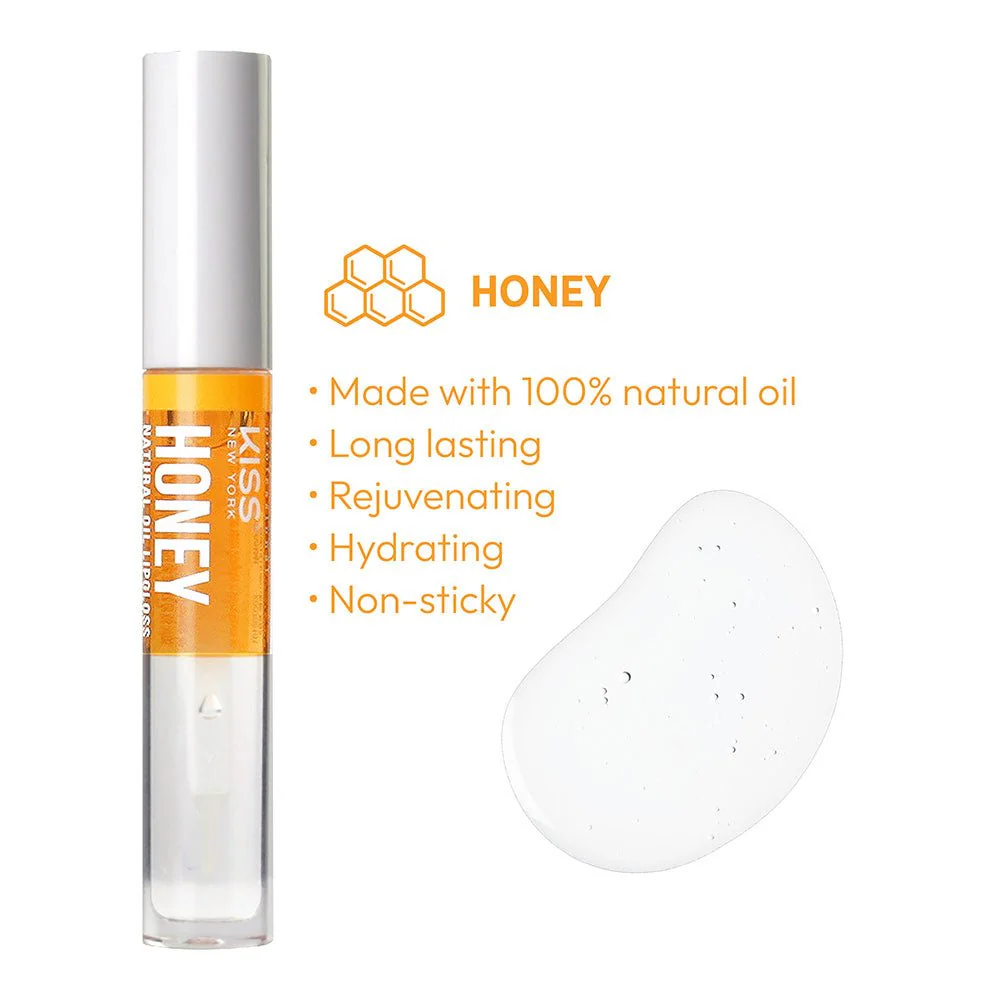 KISS NEW YORK PROFESSIONAL Natural Oil Lip Gloss - Image 23