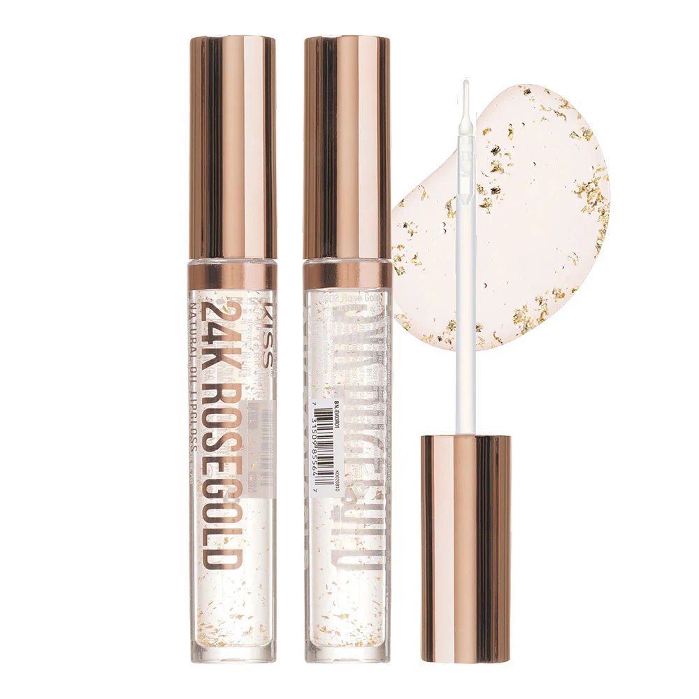KISS NEW YORK PROFESSIONAL Natural Oil Lip Gloss - Image 7