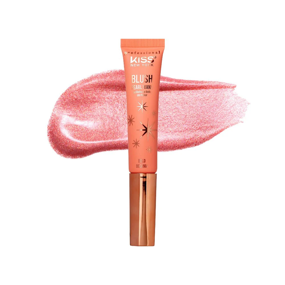 KISS NEW YORK PROFESSIONAL β Pearl Blush Wand - Image 7