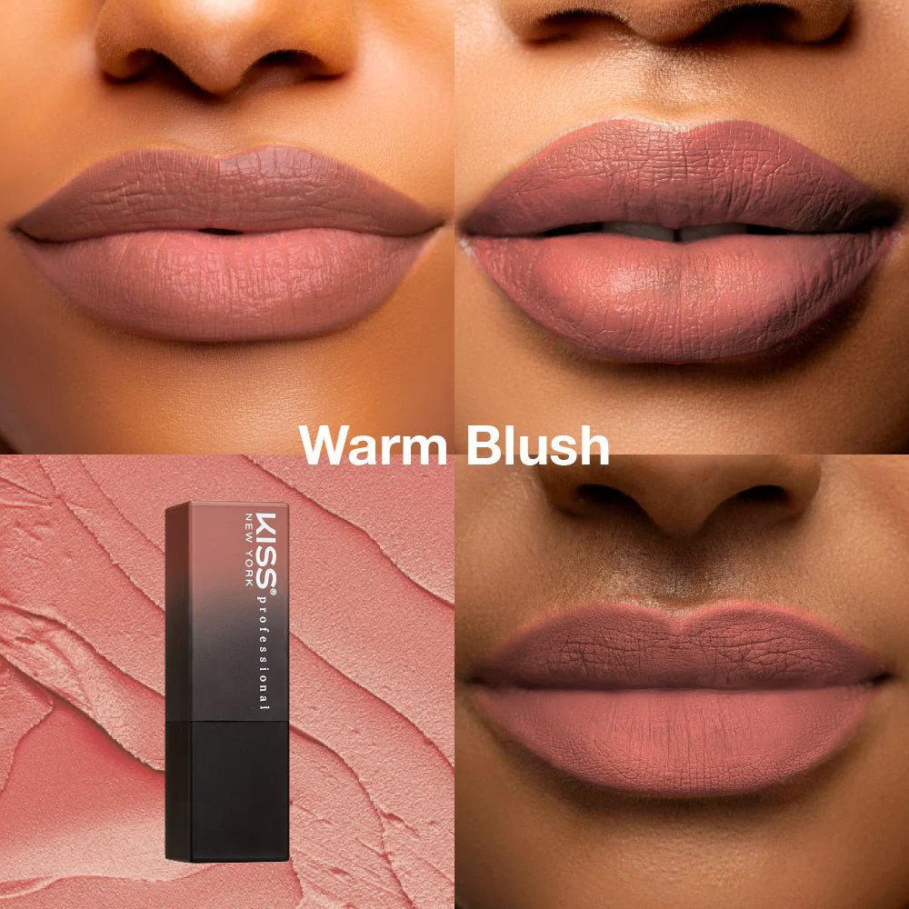 KISS NEW YORK PROFESSIONAL β Richly Pigmented Satin Lipstick - Image 12