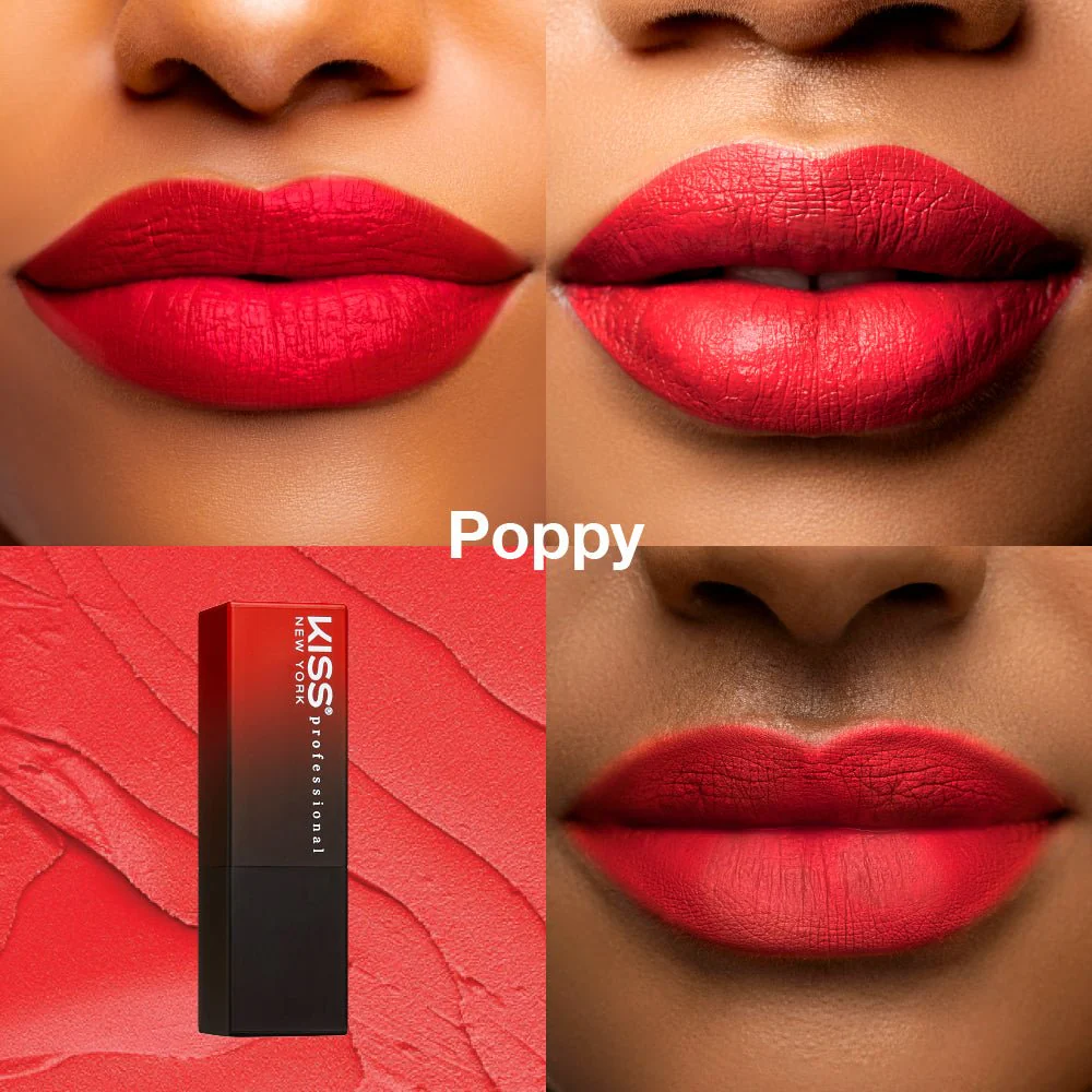 KISS NEW YORK PROFESSIONAL β Richly Pigmented Satin Lipstick - Image 14