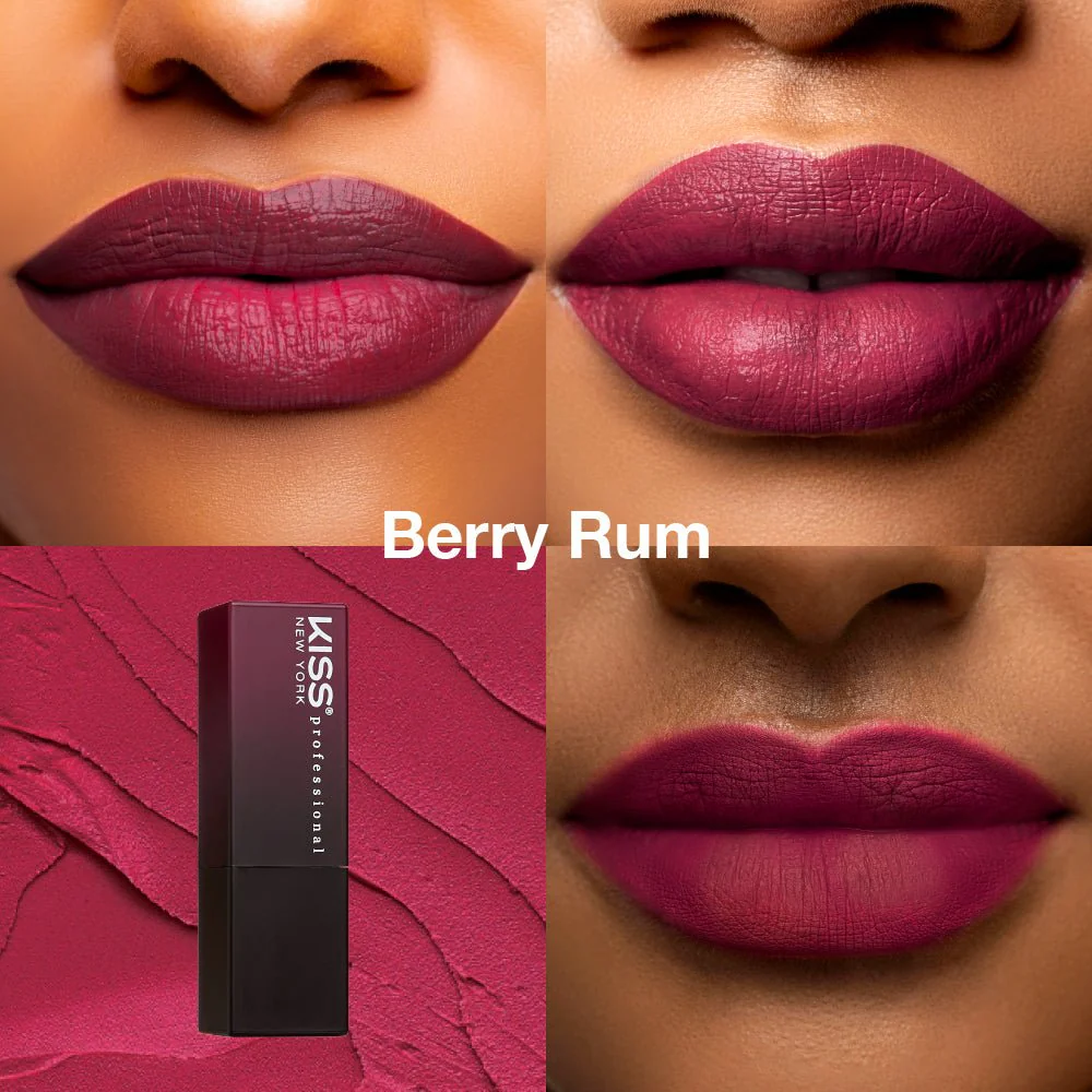 KISS NEW YORK PROFESSIONAL β Richly Pigmented Satin Lipstick - Image 18